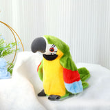 Plush Toys Talking Parrot Plush Toy – Repeats What You Say