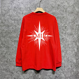 Amiri long sleeve shirts star shield printing