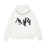 Amiri hoodie overlapping letter print