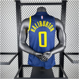 NBA Jerseys Season 18, Pacers, City Edition No. 0, Halliburton
