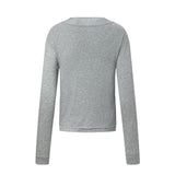 Men long sleeved shirt retro bottom shirt short silm deconstructed men's style