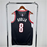 NBA Jerseys 23 season, Trail Blazers, away, Black 8, Averdia