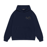 Amiri hoodie overlapping letter print