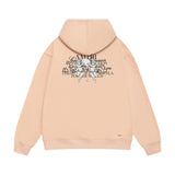 Amiri hoodie letter angel ball print