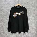 Amiri long sleeve shirts ye manletterprinting