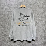 Amiri long sleeve shirts billiard sketch printing