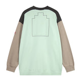 C.e sweatshirt autumn winter c.e casual style three-color pattern round neck pullover sweatshirt