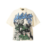 Hellstar T Shirt Summer Loose Edition Men's and Women's Casual T-Shirt, Crew Neck Short Sleeve