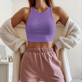 Women Tops Fashion Sexy Cool Vest (ZJ0415)