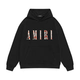 Amiri hoodie retro totem printing