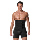 Fitness Three-Belt Breasted Velcro Men's and Women's Waist Traine R Waistband Belt