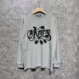Amiri long sleeve shirts morning glory printing