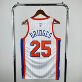 NBA Jerseys 25 season, Knicks, City 25, Bridges