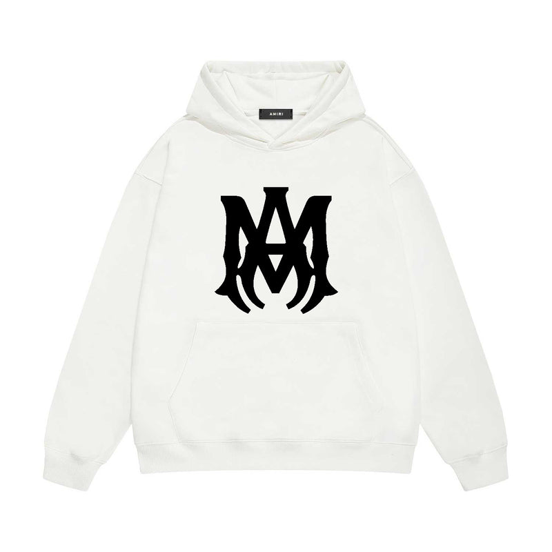 Amiri hoodie large simple logo print