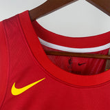 NBA Jerseys Season 19, Pacers, Retro, Red 0, Halliburton