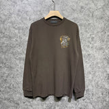 Amiri long sleeve shirts hollywood golden dragon printing