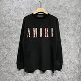 Amiri long sleeve shirts retro totem printing
