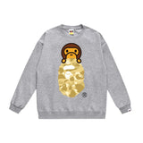 Bathing ape Crew neck sweatshirt