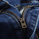 Mens Fashion Jeans Ripped D675#