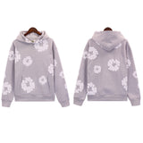 Denim Tears Hoodie Sweatpants Puff Print Couple Loose Hooded Sweater(Options need to be purchased separately)