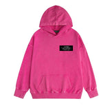 Amiri washed hoodie hollywood art word printing distressed printing