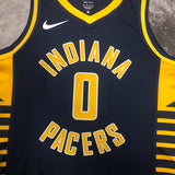 NBA Jerseys 23 season, Pacers, No. 0 away, Halliburton