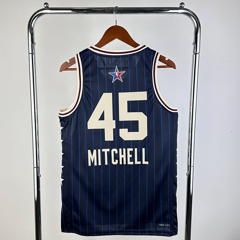 NBA Jerseys 24 All-Star, Blue 45, Mitchell
