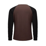 Men long sleeved shirt k retro street niche style deconstructed patchwork zipper design men's fitted body stretch