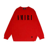 Amiri long sleeve shirts classic letter spider print