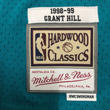 NBA Jerseys MN hot-pressed retro jersey: SW Pistons 98 season No. 33, Hill