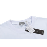 C.e t shirts letter printing round neck pullover short sleeve men and women