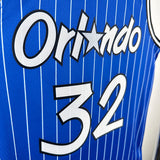 NBA Jerseys Season 19, Magic, Retro, Striped Blue No. 32, O'Neal