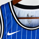 NBA Jerseys Season 19, Magic, Retro, Striped Blue No. 5, Class Cairo