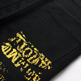 Mens Fashion Jeans Street graffiti style 5601# 5608#