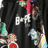 Bathing Ape Pants Men's and Women's Casual Pants