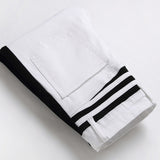 Mens Fashion Jeans black camouflage stripes 8829#