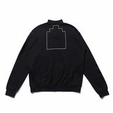 C.e. sweatshirt - autumn/winter collection - c.e. minimalist solid color high neck half-zip hoodie - wholesale