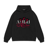 Amiri hoodie new font cobra printing