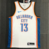 NBA Jerseys Thunder, White 13, George