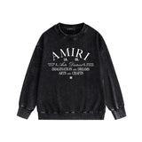Amiri washed sweatshirt little spider la&ca printing