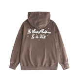 Amiri washed hoodie angel twins washed distressed printing