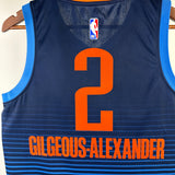 NBA Jerseys Thunder, Blue Stripe 2, Alexander