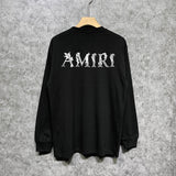 Amiri long sleeve shirts with vine text printing