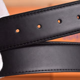Amiri Belt Black plain texture