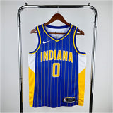 NBA Jerseys Season 21, Pacers, City Edition No. 0, Halliburton