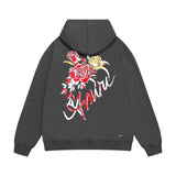 Amiri hoodie flower print