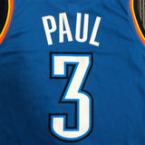 NBA Jerseys Thunder, Blue 3, Paul