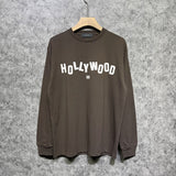 Amiri long sleeve shirts hollywood letterprinting