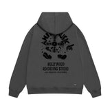 Amiri hoodie note fan print