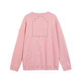 C.e sweatshirt spring & fall c.e pink balloon embroider round neck pullover sweatshirt